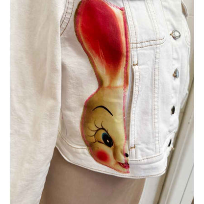 sz 14 Woke Me Up retro denim jacket