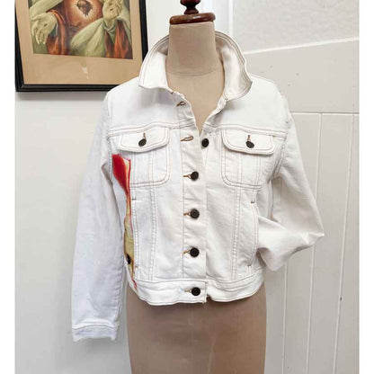 sz 14 Woke Me Up retro denim jacket