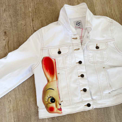 sz 14 Woke Me Up retro denim jacket