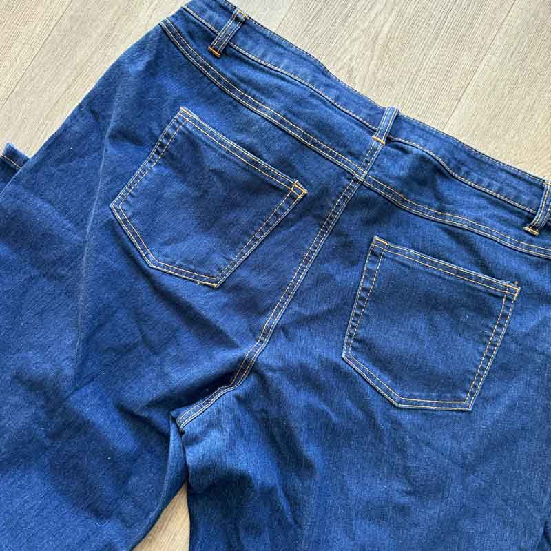 sz 18 Woman Within blue jeans