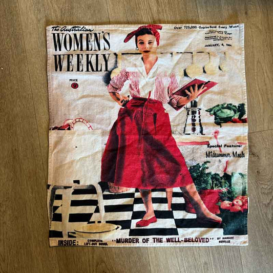 Womens Weekly fabric panel