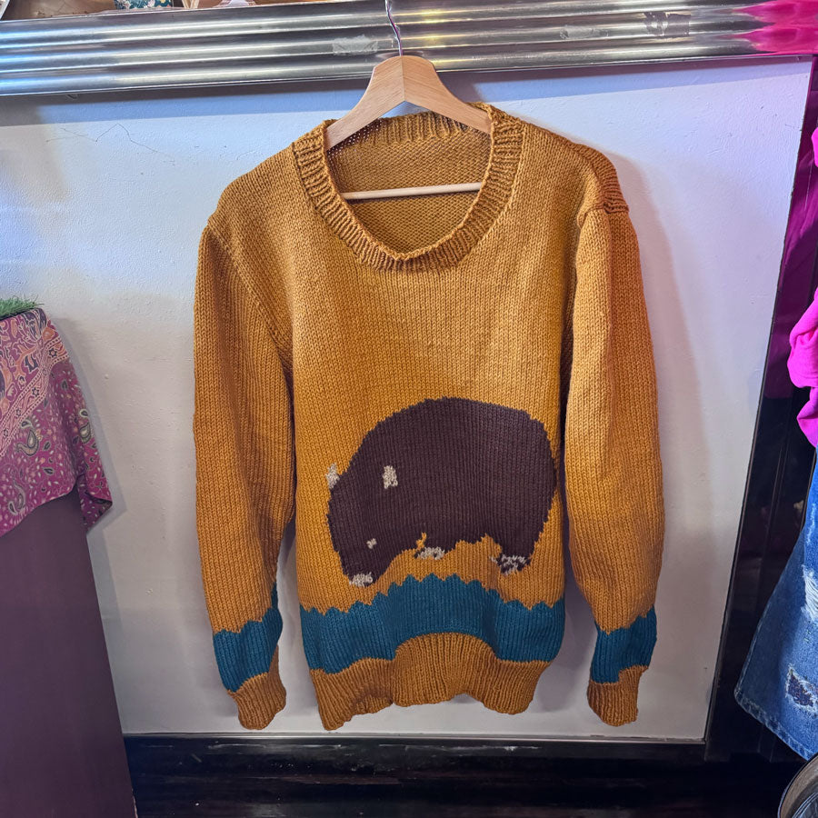 Wombat handknit jumper