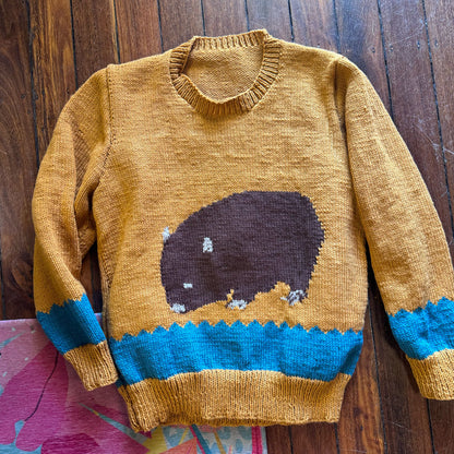 Wombat handknit jumper