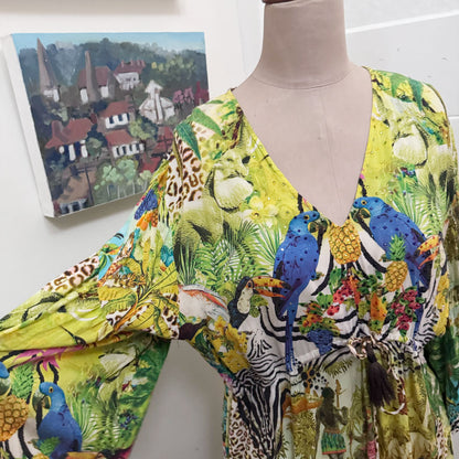 sz XL Ruby Yaya tropical dress