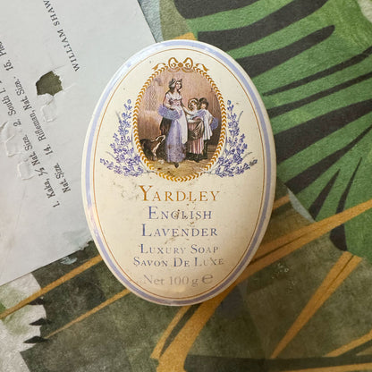 English Lavender Yardley oval tin