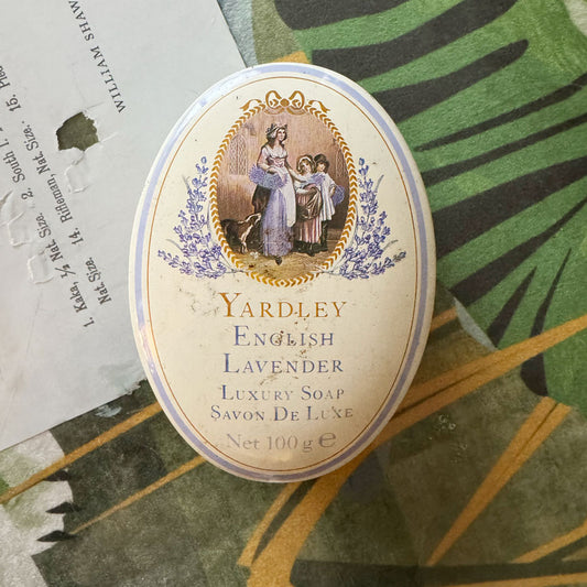 English Lavender Yardley oval tin