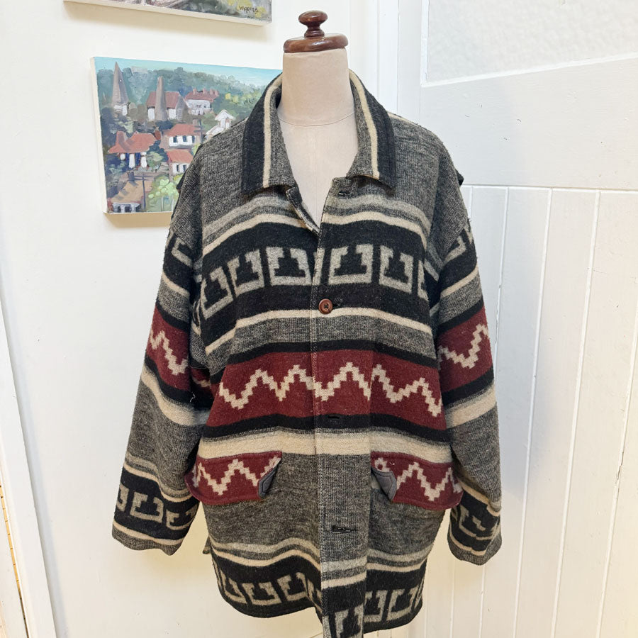 sz 102 vintage south western jacket