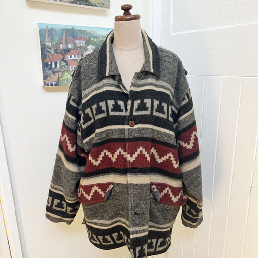 sz 102 vintage south western jacket