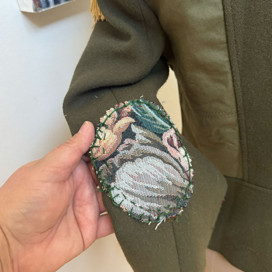 sz L Zara military bellboy jacket