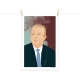 Anthony Albanese labor politician art tea towel by Mount Vic and Me
